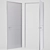 Modern Wooden Door with Aluminum Insert - PLATO PL-03 3D model small image 4