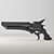 Ultimate Magnum Hand Cannon 3D model small image 5