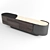 Minimalist Modern Bojy Low Console 3D model small image 6