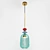 Modern Brass Pendant Light: Candy D 40.2402 3D model small image 1