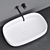 Modern Sink Set: VALLONE PEYTO I & Nero 05 3D model small image 4