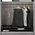 Sleek Polygons Wardrobe 3D model small image 4