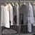 Sleek Polygons Wardrobe 3D model small image 5