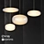 Spherical Pendant Light Set 3D model small image 1