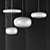 Spherical Pendant Light Set 3D model small image 2