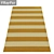 Luxury Rug Set: High-Quality Textures for Close-up and Long-shot Views 3D model small image 2