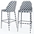 Midj Lea H75 M TS Stool: Elegant Seating Solution 3D model small image 4