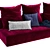 Edra Absolu Sofa: Modern Elegance for Your Space 3D model small image 3