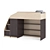 Modular Kids Bed Legenda K11 + LY11 3D model small image 2