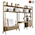 EDEN-ROCK Bookcase: Chic and Functional 3D model small image 1