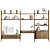 EDEN-ROCK Bookcase: Chic and Functional 3D model small image 2