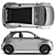  Electric Revolution: Fiat 500 La Prima 3D model small image 3