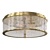 Kelly Wearstler Liaison Medium Flush Mount: Modern, Transitional Lighting 3D model small image 1