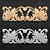 Elegant Carved Pattern Decor 3D model small image 1