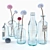 Pharmacy Bottle Ensemble: Chic & Practical 3D model small image 1