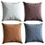 Silk Decorative Pillows Collection 3D model small image 2