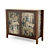 Bronze Textured Maxime Cabinet 3D model small image 1