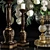 Antique Elegance: 28-Piece Decoration Set 3D model small image 2