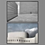 Modern Art Set: 2 Paintings & 4 Frame Options 3D model small image 1