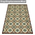 Luxury Carpets Set: High-Quality Textures, Multiple Variants 3D model small image 3