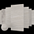 Santorini Beige Stone Set: Multi-Texture, HD Textures, 60x120 cm 3D model small image 1