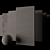 Santorini Beige Stone Set: Multi-Texture, HD Textures, 60x120 cm 3D model small image 2