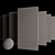 Santorini Beige Stone Set: Multi-Texture, HD Textures, 60x120 cm 3D model small image 3