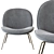 Gubi Beetle Lounge Chair - Elegant Comfort 3D model small image 2