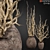 Elegant Dry Branch Decoration 3D model small image 1