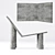 Contemporary Concrete Lounge 3D model small image 5