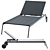 Piper 007 Sunlounger: Ultimate Relaxation 3D model small image 2