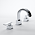 Modern Delta Vero Faucet 3D model small image 3