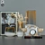 Unique Decor Set 3D model small image 1