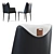 Italian Design Sesto Senso Chairs 3D model small image 3