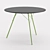 Sleek Leaf Table: Elegant Design 3D model small image 12