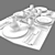  Elegant Table Setting with Villeroy & Boch 3D model small image 4