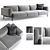 Contemporary Hang Sofa: Modern Art for Your Living Space 3D model small image 1