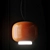 Modern Pendant Lights: Chouchin 1 & Chouchin 3 3D model small image 2