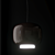 Modern Pendant Lights: Chouchin 1 & Chouchin 3 3D model small image 3