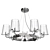 Elegant Landmark Chandelier 3D model small image 1