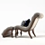 Elegant Celya Chaise Lounge: Ultimate Comfort & Style 3D model small image 3