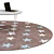 Stylish Circle Rugs | No. 029 3D model small image 2