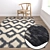 Versatile 3-Piece Carpet Set 3D model small image 5