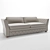 Zanaboni Capri Sofa: Sleek & Stylish Seating 3D model small image 1