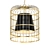 Elegant Golden Cage Pendant 3D model small image 1