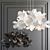 Designer Hydrangea Lamp: 60cm Diameter, 150cm Height 3D model small image 1