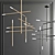 Exclusive Chandelier Collection: Eurofase, Sputnik, TossB, Kitami 3D model small image 5