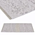 MiiiM Woven Rug: Beautifully Crafted 220x110 cm Design 3D model small image 1