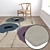 Versatile Carpet Set: 3 High-Quality Textures 3D model small image 5