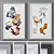 Decorative Photo Frames: Set of 4 3D model small image 1